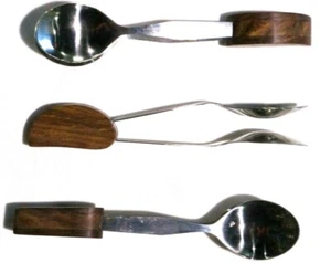 Scottish Irish Hand Percussion Folk Traditional Stainless Steel Musical Spoon - Picture 1 of 5