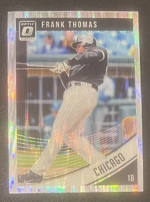 Frank Thomas 2018 Donruss Optic Shock Prizm #81 - Chicago White Sox  - Image 1 of 2