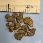 Two Grams Weathered Scraps Admire Pallasite Meteorite From Illinois Usa (#F3847)