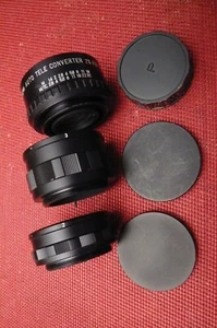 PENTAX M MONTAGGIO A VITE accessori, tubi di prolunga e teleconvertitore. LEGGI! - Foto 1 di 3
