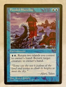 1x Flooded Shoreline - Visions - MTG - Magic the Gathering - LP - Picture 1 of 2
