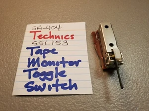 📈TECHNICS SSL153 TOGGLE SWITCH TAPE MONITOR SA-404 SA-303 STEREO RECEIVER - Picture 1 of 4