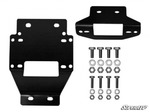 SuperATV Polaris RZR XP 900 Winch Mounting Plate For 3500 Lb. Winches - Picture 1 of 1