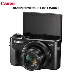 98%new Canon PowerShot G7 X Mark II 20.1 MP Compact Digital Camera - Black - Picture 1 of 11