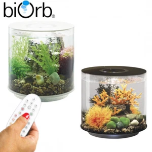 BiOrb Tube 15 Aquarium MCR LED Lighting Filter All-In-One Fish Tanks Black/White - Picture 1 of 3