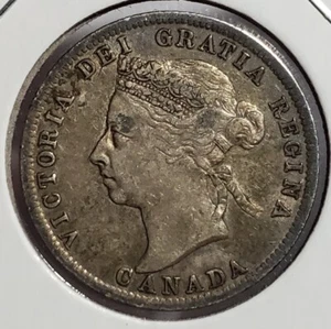 Canada 1901 Silver Quarter VF Semi-key Date Mintage 640,000! - Picture 1 of 2