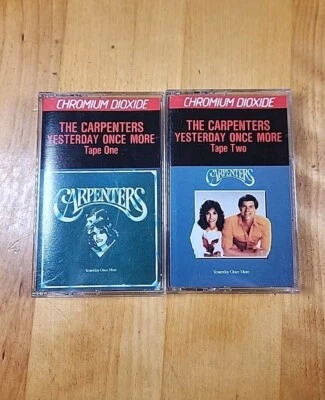 The Carpenters Yesterday Once More Tape One And Two In Chromium Dioxide 1985 - Image 1 of 4