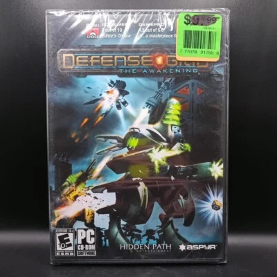 Defense Grid The Awakening PC 2008 Aspyr Tower Combat Puzzle Gane *New Sealed* - Image 1 of 4