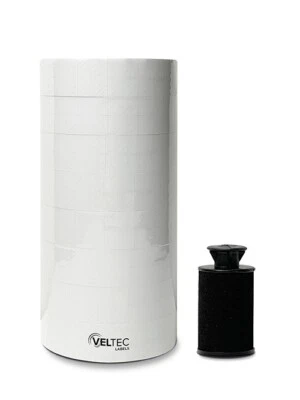 GARVEY WHITE LABEL FOR MONARCH 1136 (2 Lines) PRICING GUN 1 SLEEVE = 8ROLLS