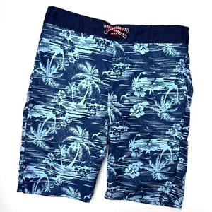 NEW boys size 8 Appaman swim trunks swimsuit Hawaiian Print boardshorts NWT New - Picture 1 of 3