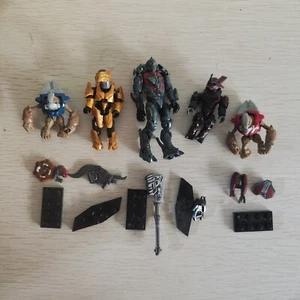5pcs Mega Construx Bloks Halo Didact GFT44 + Grunt + Brute Captain + Elite Ultra - Picture 1 of 5
