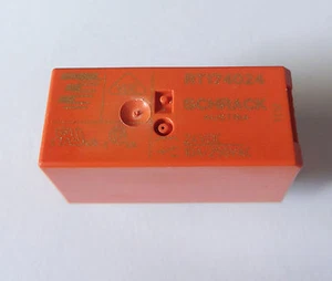 1 pc Relay, 24V coil, Sensitive type 10A cont, SPDT by TYCO/TE, P/N RT174024 - Picture 1 of 6