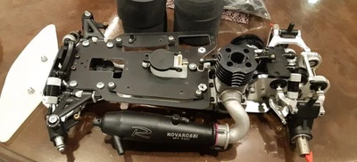 Pb Apollo Vintage Nitro Rc Car 235mm 1/10 - Image 1 of 4