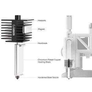 Impresora 3D Hotend Boquilla para Bambu Lab A1/A1Mini Hotend 0,2/0,4/0,6/0,8 mm - Imagen 1 de 16