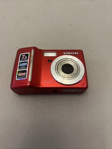 Samsung S730 Digital Camera Red *Read Description - Picture 1 of 10