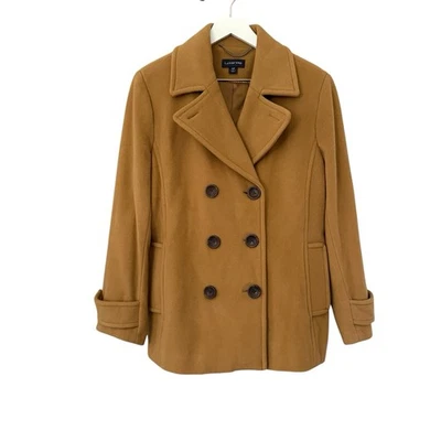 Gabardina Lands’ End de lana - mezcla de cachemir para mujer talla 14P Foto 1 de 4