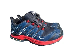 Salomon Herren XA Pro 3D V9 Gore-TEX blau/rot Trailrunning Turnschuhe 8/42/US8,5 - Bild 1 von 14