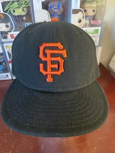 Vintage USA Made San Francisco Giants New Era 59fifty Cool Base Hat Cap 7 5/8 - Picture 1 of 6