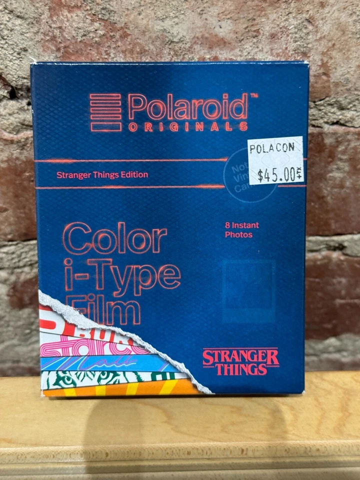 Polaroid i-Type film Stranger Things 8 Shots Expired 4/2019 - Image 1 of 1