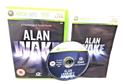 Xbox 360 Alan Wake PAL UK Psychological Action Thriller EXCELLENT Condition - Image 1 of 4