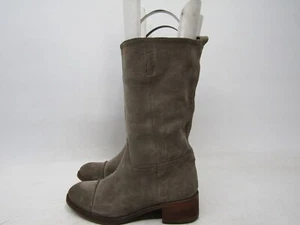 J Crew Womens Size 6 M Brown Suede Fashion Knee High Boots - Picture 1 of 11