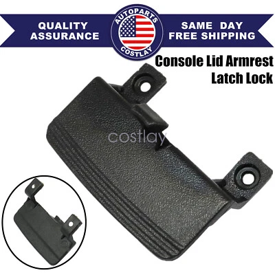 Para Buick Century Regal Chevy Impala 1997-2005 Consola Apoyabrazos Cierre Negro Foto 1 de 4