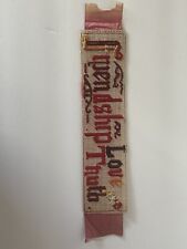 Large Antique Handmade Victorian Era Punch Paper Needlework Sampler Bookmark