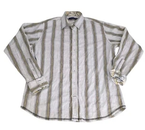 Georg Roth Los Angeles Mens Shirt Button Down Size XL Roll up Sleeve Design - Picture 1 of 11