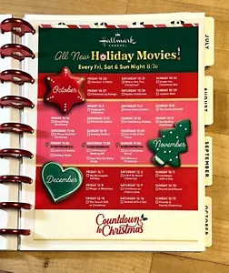 Hallmark Christmas Holiday Movie List 2023 Dashboard for use with HAPPY Planner- - Picture 1 of 3