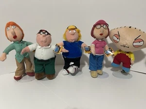 2005 Nanco 12" Plush Family Guy Set - Picture 1 of 6