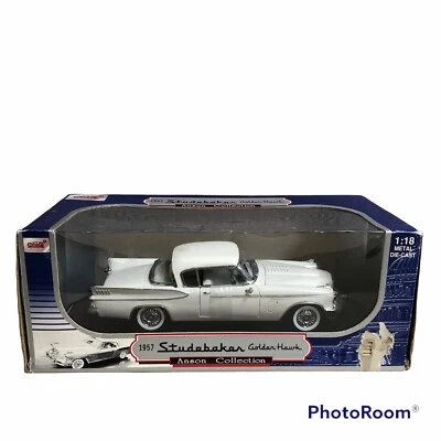 Anson Collection 1957 Studebaker Golden Hawk 1:18 Metal Die-Cast Car - Image 1 of 4