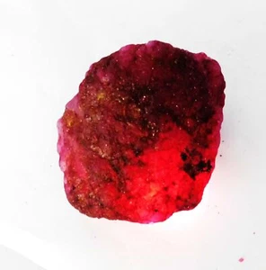 NATURAL 1111 Ct Ruby Huge ROUGH Earth Mined Certified RED Loose Gemstone - Picture 1 of 12