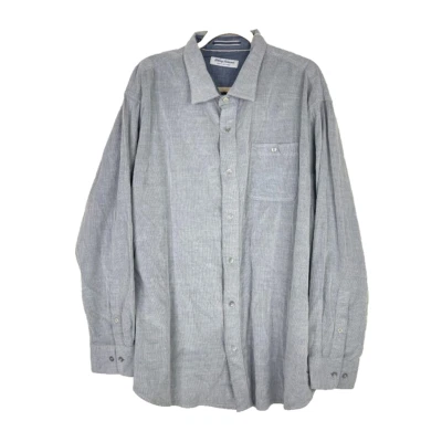 NEW Tommy Bahama Mens Size 2XLB Coastline Corduroy Button Up Shirt Cotton Stripe - Image 1 of 4