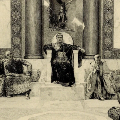 Benjamin Constant Justinien - Eau forte originale XIXe - Photo 1/3