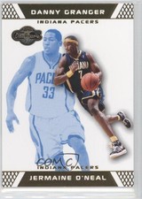 2007-08 Topps Co-Signers Gold Blue /89 Jermaine O'Neal Danny Granger #7.1