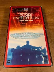The Special Edition Close Encounters Of The Third Kind VHS Movie Used Closed Box - Picture 1 of 6