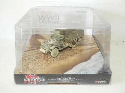CHAR M3A1 HALF TRACK MILITAIRE CORGI CC60402 1:50 - Photo 1/2