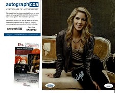 EMILY BETT RICKARDS SIGNED 8X10 PHOTO #1  "ARROW, FLASH" AUTHENTIC JSA COA