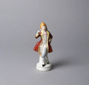 Vintage Dresden Porcelain Figurine of a Gentlemen 6 1/2" Tall - Picture 1 of 6