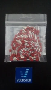 Aderendhülsen, mit Isolierung 1,5 mm² 100 Stück rot - Bild 1 von 1