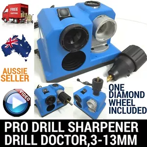 ELECTRIC PRO DRILL BIT SHARPENER SHARPENING TOOL DOCTOR GRINDER 3-13M CAPACITY - Picture 1 of 12