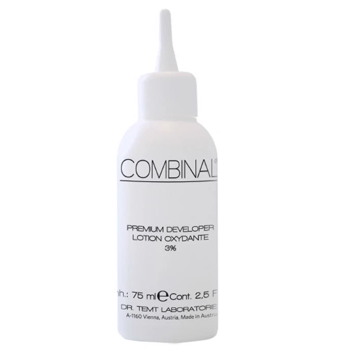 Combinal Eyelash & Eyebrow tint Premium Gel Developer Hydrogen Peroxide 3% 75ml - Image 1 of 1