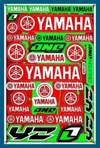 Yamaha Stickers Helmet Decal For Motorcycle Car ATV Bike Motor Sport Racing Y09 - Picture 1 of 6