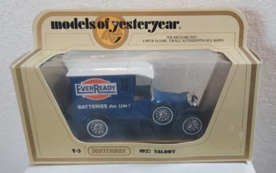 Lesney Matchbox  Models of Yesteryear Y-5 1927 Talbot EVER READY BATTERIES - Image 1 of 4