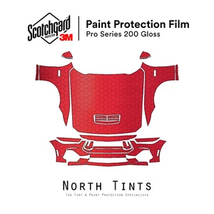 Ford Mustang GT 2024-2025 3M PRO Series PreCut Paint Protection Film PPF DIY Kit - Picture 1 of 6