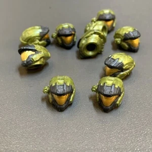 Lot 10 Head HALO Mega Bloks Construx Building Figure UNSC MARINE Elite COD #13 - Picture 1 of 1