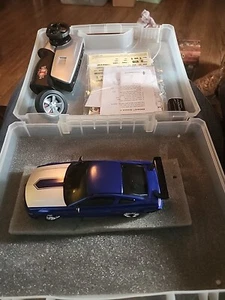 Radio Shack X Mods Xmods Custom RC Car 2005 Blue Ford Mustang GT  - Picture 1 of 8