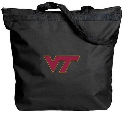 Virginia Tech Hokies NCAA Zipper Tote Bag Cover