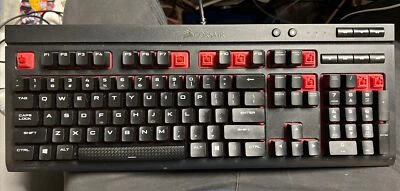 Corsair Gaming K68 RGB Mechanical USB Keyboard Cherry MX RGP0036 - Image 1 of 4