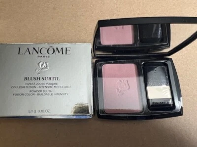 LANCOME BLUSH SUBTIL  373 APLUM  Powder Blush  0.18 OZ New in Box Free Shipping - Image 1 of 4